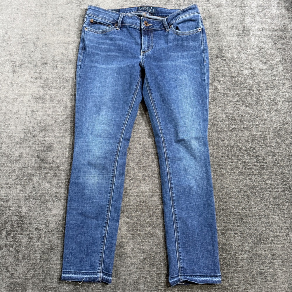 Lucky‎ Brand Lolita Capri Jeans Womens 4/27 Medium Wash Denim Mid Rise Slim Blue